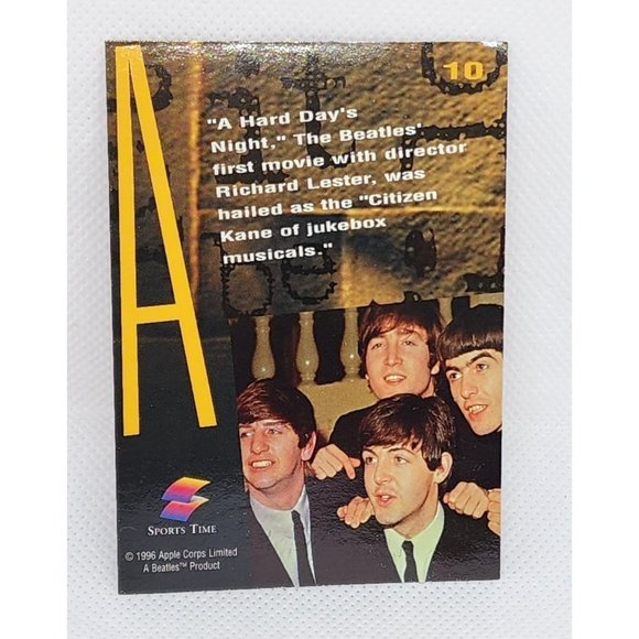 3 Vintage 1996 Apple Corps Limited Beatles Collectible Trading Card Bundle - Picture 6 of 16